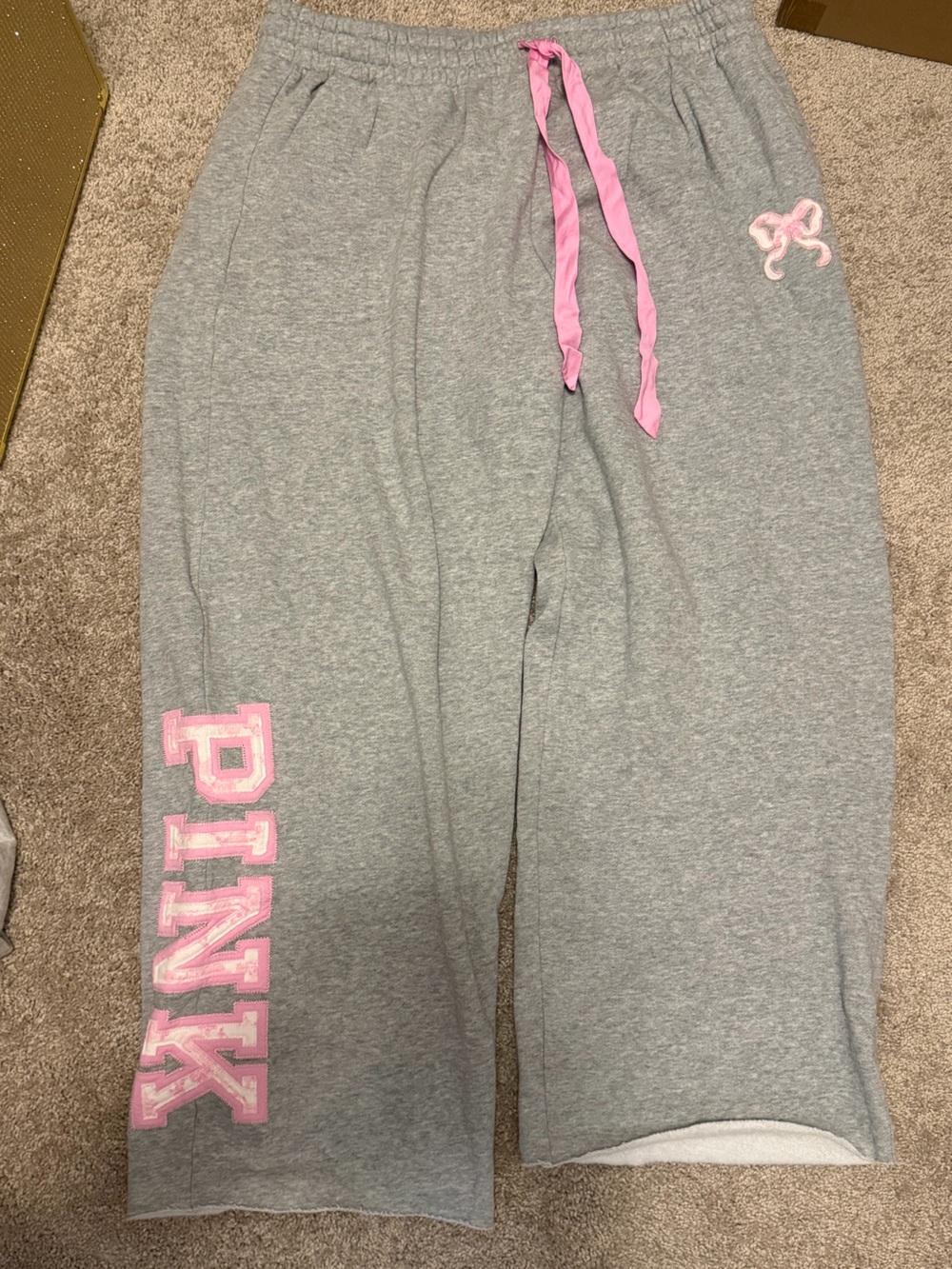 PINK Victoria's Secret x LoveShackFancy Sweatpants